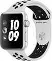  Watch 3-Nike+ Silver Aluminum with Pure Platinum/Black -38mm
