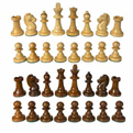  مهره شطرنج مدل فدراسیونی سلطنتی مجموعه 32 عددی