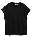   تی شرت ویسکوز یقه گرد-رنگ مشکی-کد:13007688-Back 