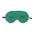  چشم بند خواب گروه هنری زندگی طرح مژه ای کد KQ   - رنگ سبز