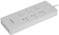  HPC-6A5U-V1 6AC Outlets and 5 USB Charger Surge Protector