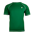 تی شرت ورزشی مردانه مدل Rash 018 Flex Green -سبز تیره - پلی استر