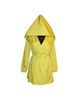  - بارانی زنانه کد 002 - زرد - کلاه دار