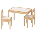  ست میز و صندلی کودک ایکیا مدل LÄTT - لات - چوبی