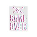  استیکر لپ تاپ گراسیپا طرح Game over کد ۰۱
