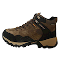 کفش کوهنوردی مردانه کد 210337A-3 - قهوه ای مشکی - مواد مصنوعی