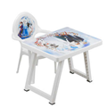  ست میز و صندلی کودک مدل Frozen  - طرح فروزان دخترانه سفید