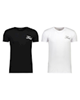  FRED تی شرت مردانه کد T.f.001 مجموعه دو عددی - سفید - مشکی - پلی استر