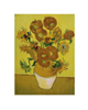  - تابلو نقاشی رنگ‌ روغن طرح گل‌های آفتابگردان اثر وینست ونگوگ