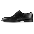  کفش مجلسی مردانه مدل J6037 - مشکی - چرم طبیعی گاوی - رسمی
