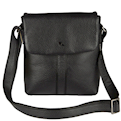  کیف دوشی زنانه مدل X0507 - مشکی - چرم طبیعی - طرح شرانگ 