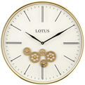  ساعت دیواری لوتوس مدل 300310     - سفید طلایی