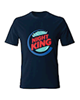  - تی شرت مردانه طرح Night King کد 22 - سرمه ای آبی قرمز - نخ