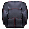  روکش صندلی خودرو تاینو چرم مشکی و قهوه ای روشن برای پژو405و پارس
