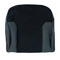  روکش صندلی خودرو طرح پانیذ رنگ طوسی جنس پارچه برای پژو 206