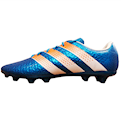  کفش فوتبال مردانه مدل ad345 - آبی تیره نارنجی سفید - مواد مصنوعی