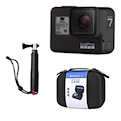  دوربین ورزشی مدل HERO7 Black Quick Stories با کیف و مونوپاد پلوز