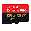 128GB - Extreme PRO IPM UHS-I U3 Class A2 170MBps microSDXC