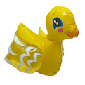  عروسک بادی مدل DU1 - زرد - طرح اردک