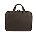 کیف اداری مردانه مدلA5558 - قهوه‌ای - طرح فلوتر - چرم طبیعی