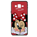 کاور طرح Minni Mouse  کد 3250برای گوشی موبایل سامسونگ Galaxy J3