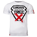 تیشرت ورزشی مردانه مدل Cooltrec 011 Cross White - سفید مشکی قرمز