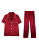  - ست پیراهن و شلوار مردانه تویین مدل T-830-07 - قرمز