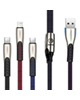  - کابل تبدیل USB به لایتنینگ/USB-C/microUSB تاپیکس مدل TS-04