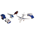  هواپیما و هلی کوپتر بازی مدل فرودگاه 3عددی به همراه ماشین بازی