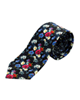  - کراوات مردانه طرح گل کد 02
