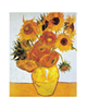  - تابلو نقاشی طرح گل های آفتابگردان ونگوگ کد 1023