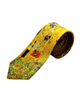  - کراوات مردانه طرح نقاشی گوستاو  - زرد