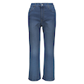  شلوار جین زنانه مدل 1104069-59 - رنگ آبی - نخ - دم پا گشاد